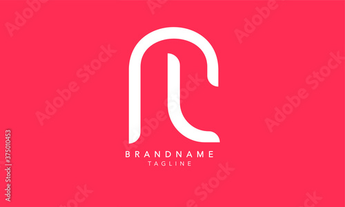 Alphabet letters Initials Monogram logo PL, LP, P and L
