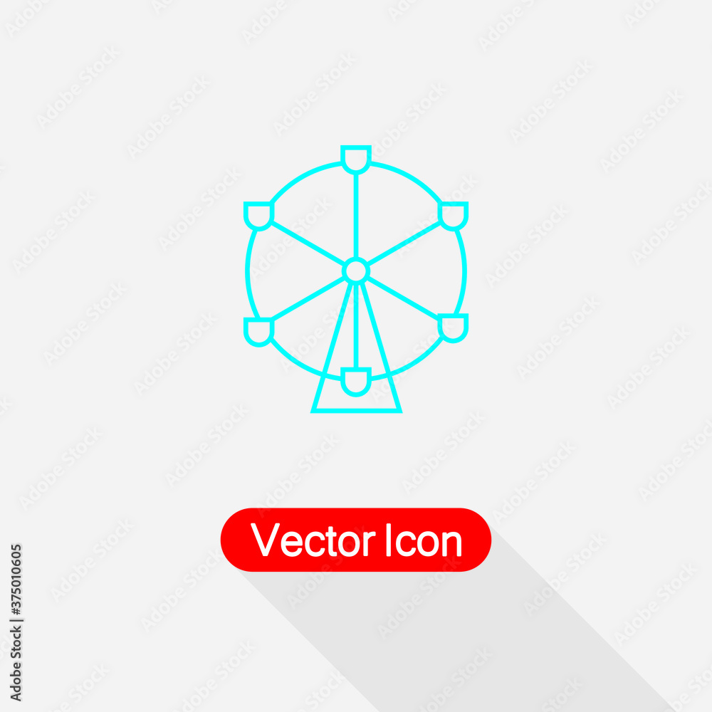 Carousel Icon, Festival Symbol Vector Illustration Eps10 Carousel Icon, Festival Symbol Vector Illustration Eps10