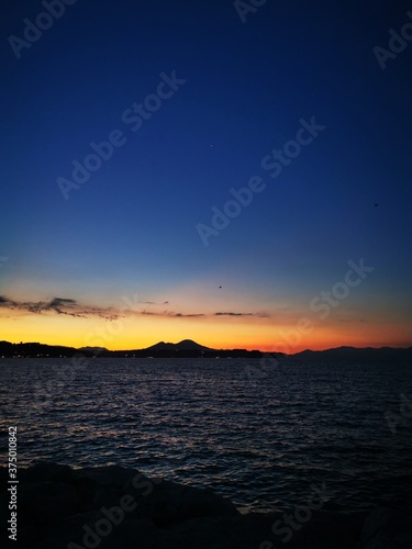 Sunset of naples