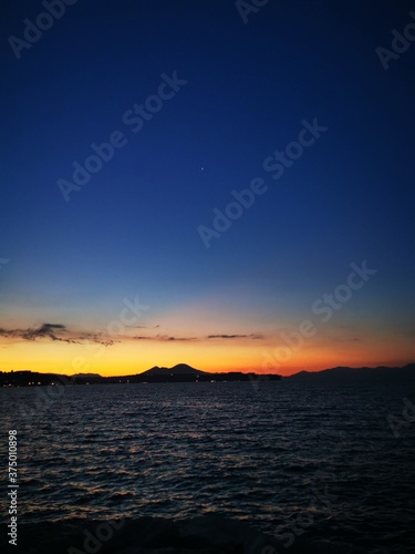 Sunset of naples