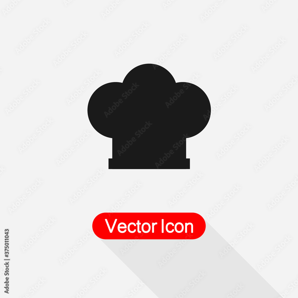 Chef Hat Icon vector illustration Eps10 Chef Hat Icon vector illustration Eps10