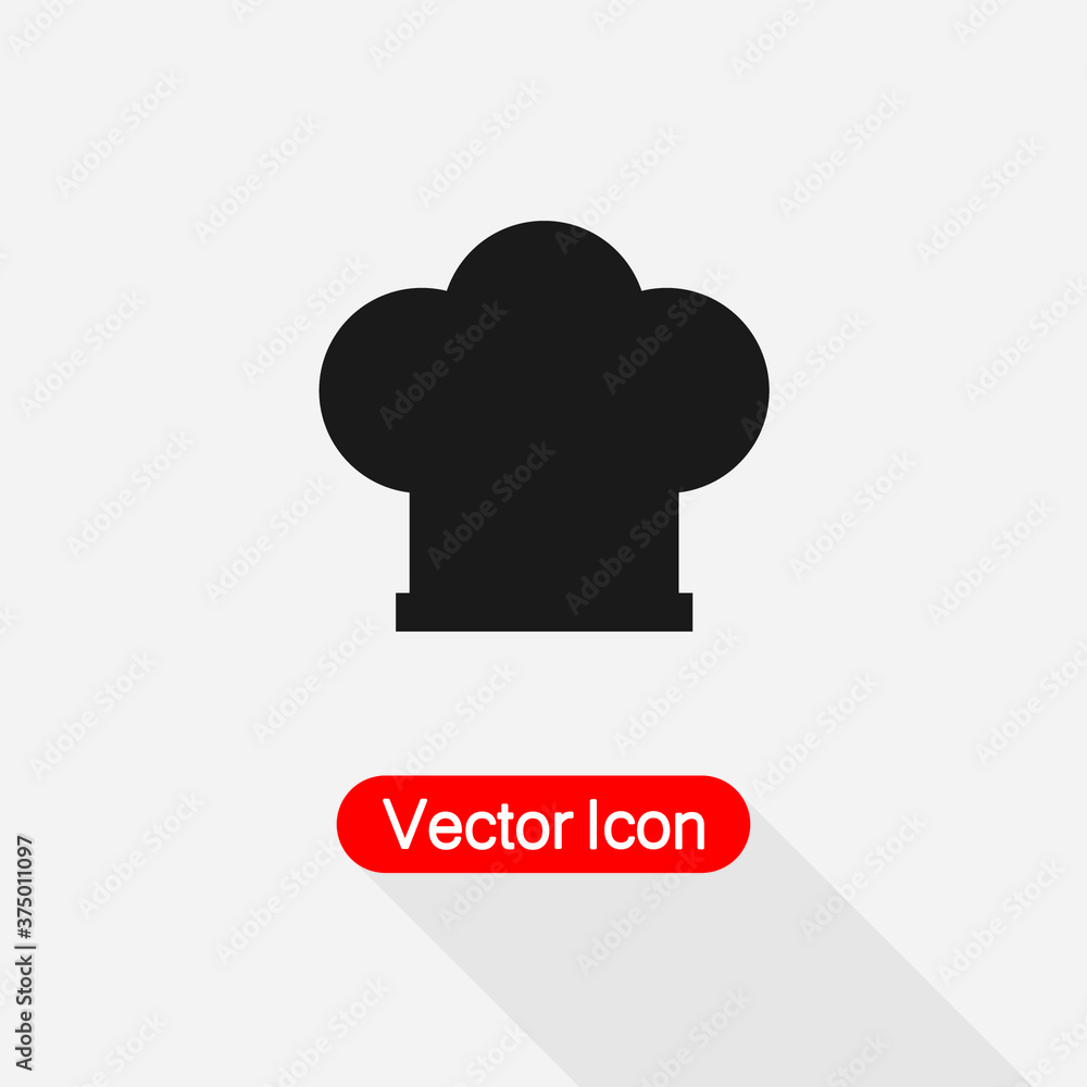 Chef Hat Icon vector illustration Eps10 Chef Hat Icon vector illustration Eps10