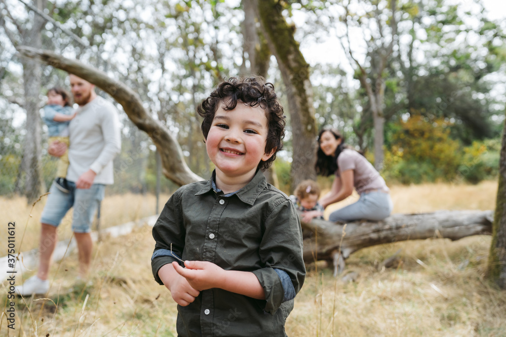 Lively and joyful little boy outside. Lively and joyful little boy outside.