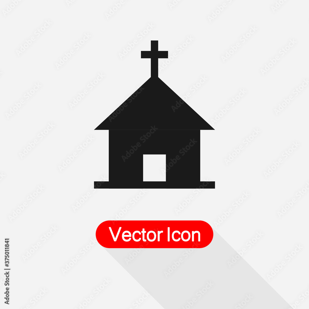 Church Icon Vector Illustration Eps10