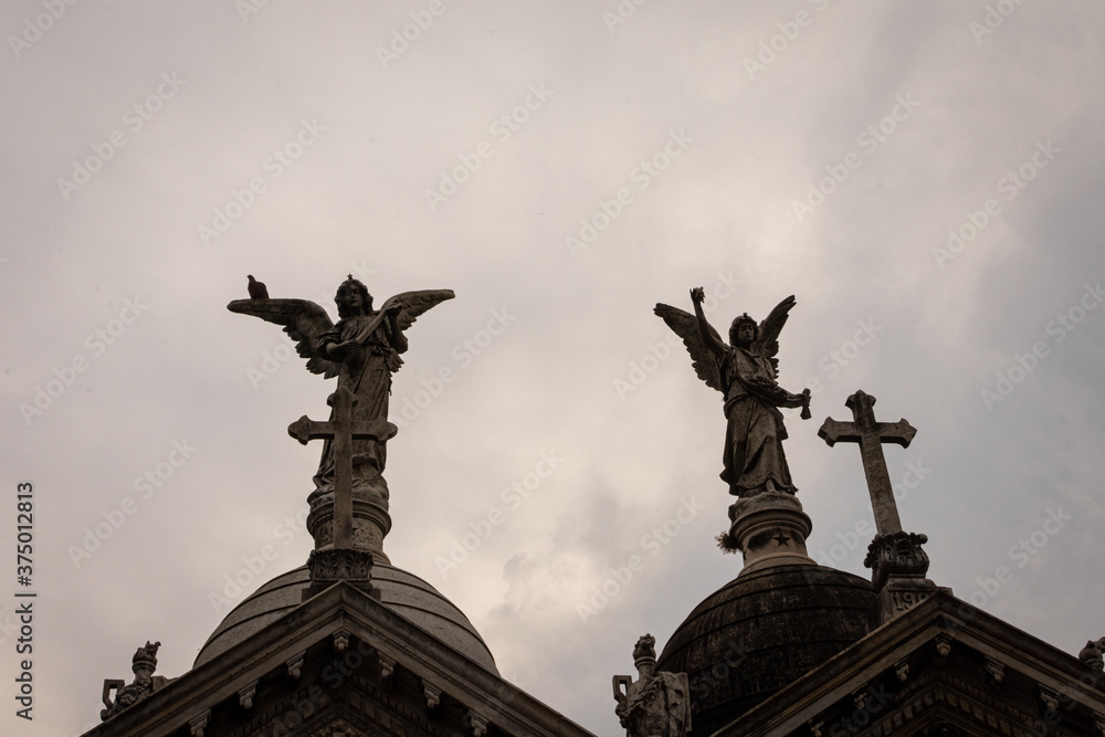 statue of angel in cementery statue of angel in cementery