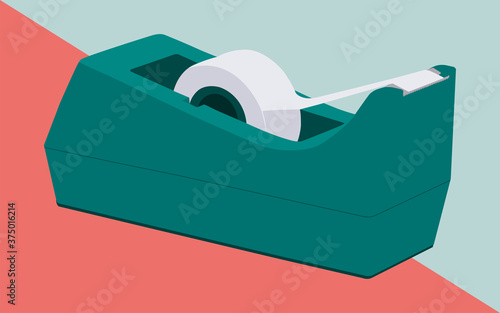 Transparent Tape Dispenser