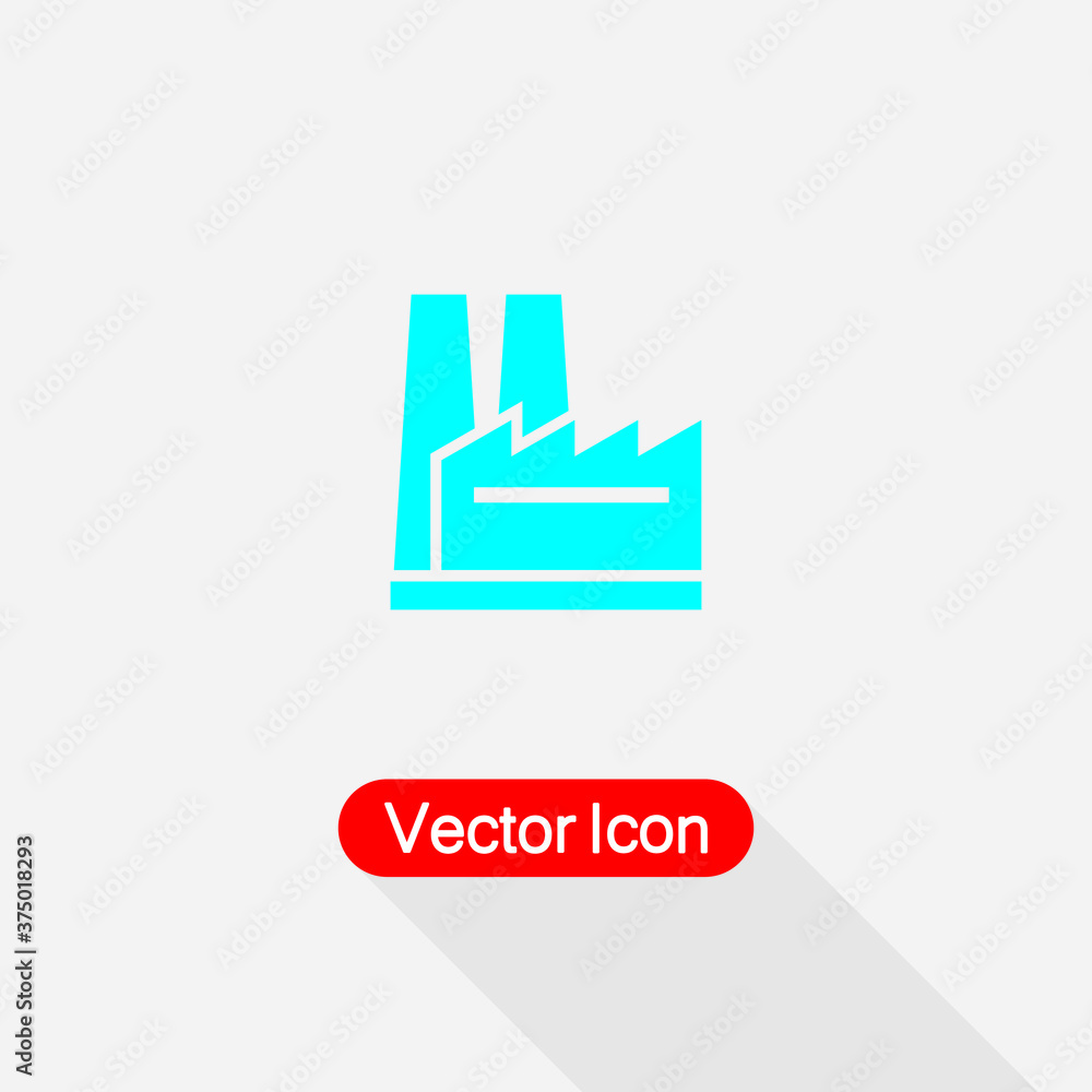 Factory Icon vector illustration Eps10 Factory Icon vector illustration Eps10