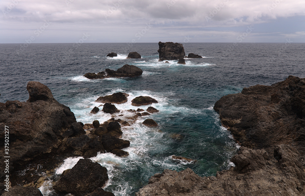 North coast of Gran Canaria, Canary Islands, coast of Arucas municipality 
