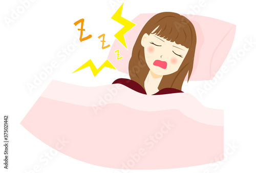 睡眠障害　いびき　女性