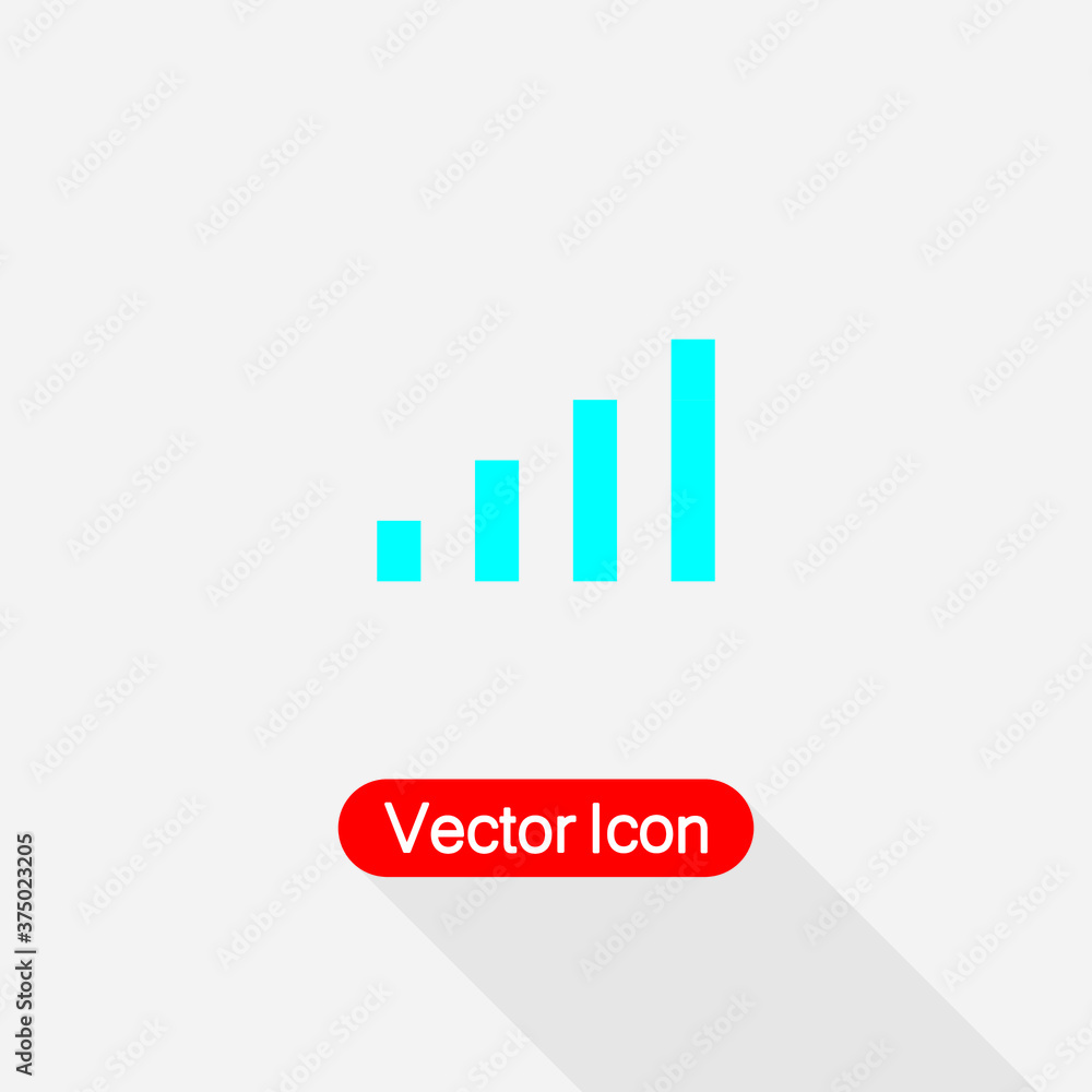Mobile Signal Icon Vector Illustration Eps10 Mobile Signal Icon Vector Illustration Eps10
