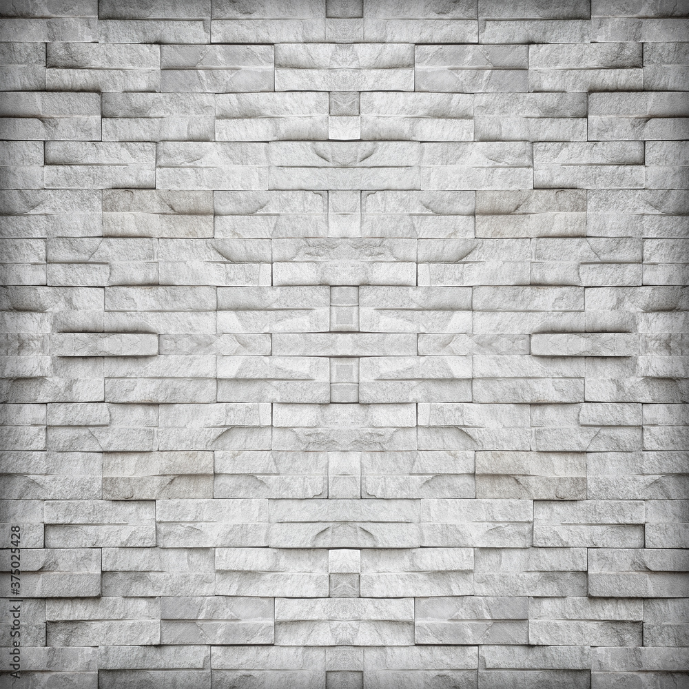 Obraz premium Gray slate wall stone background or texture.