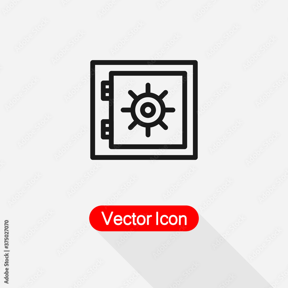 Safe Icon Vector Illustration Eps10 Safe Icon Vector Illustration Eps10