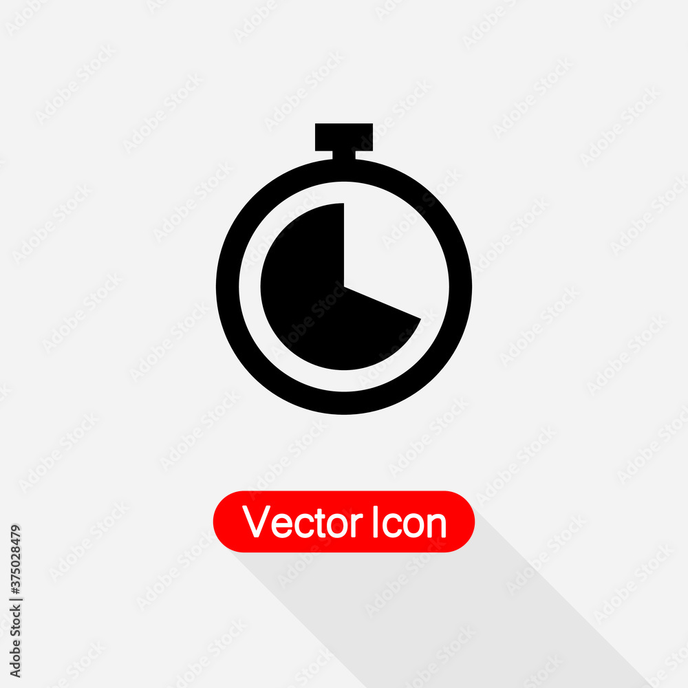 Stopwatch Timer Icon Vector Illustration Eps10 Stopwatch Timer Icon Vector Illustration Eps10
