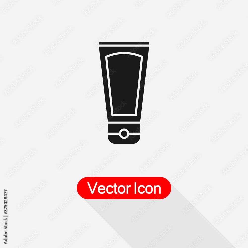 Tube Container For Cream icon Vector Illustration Eps10 Tube Container For Cream icon Vector Illustration Eps10