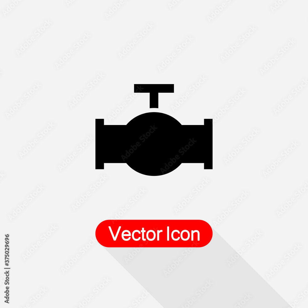 Valve Icon Vector Illustration Eps10 Valve Icon Vector Illustration Eps10