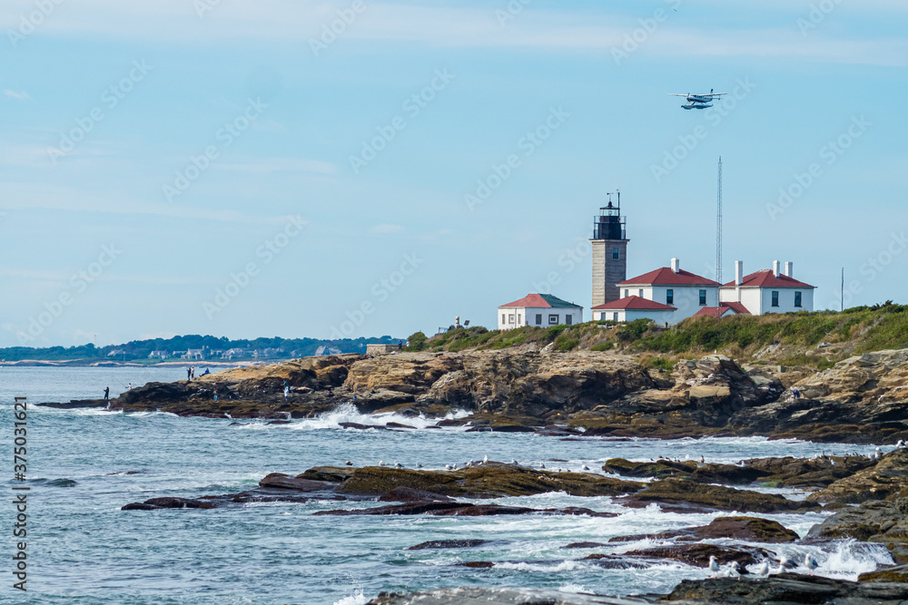 Naklejka premium New England Coast by Constantine