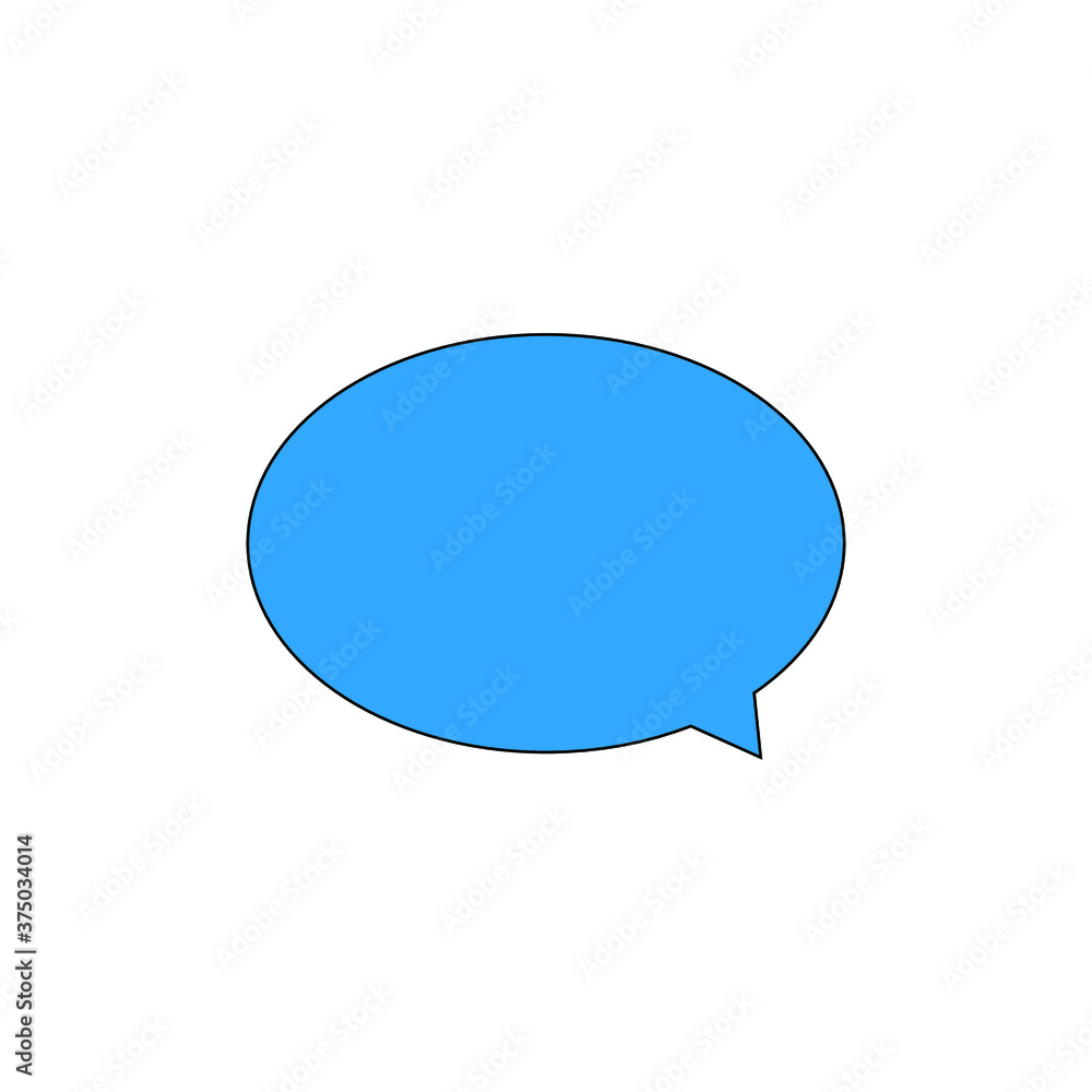 Simple chat bubble, speech, empty, graphic design, high resoultion EPS Simple chat bubble, speech, empty, graphic design, high resoultion EPS