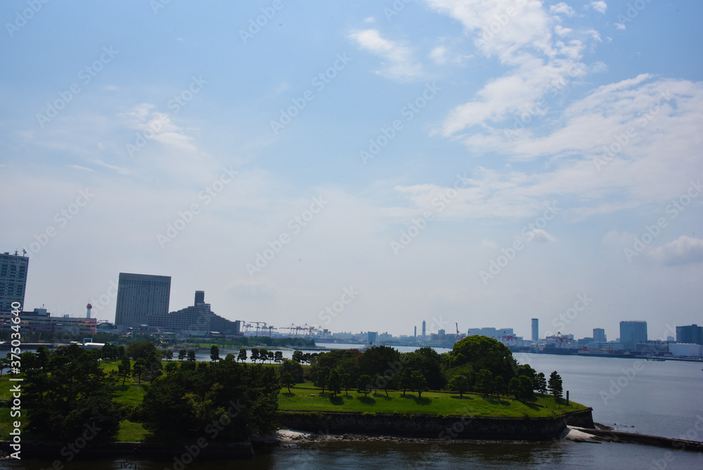 お台場と東京湾