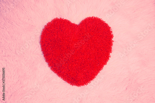 pink heart on pink background