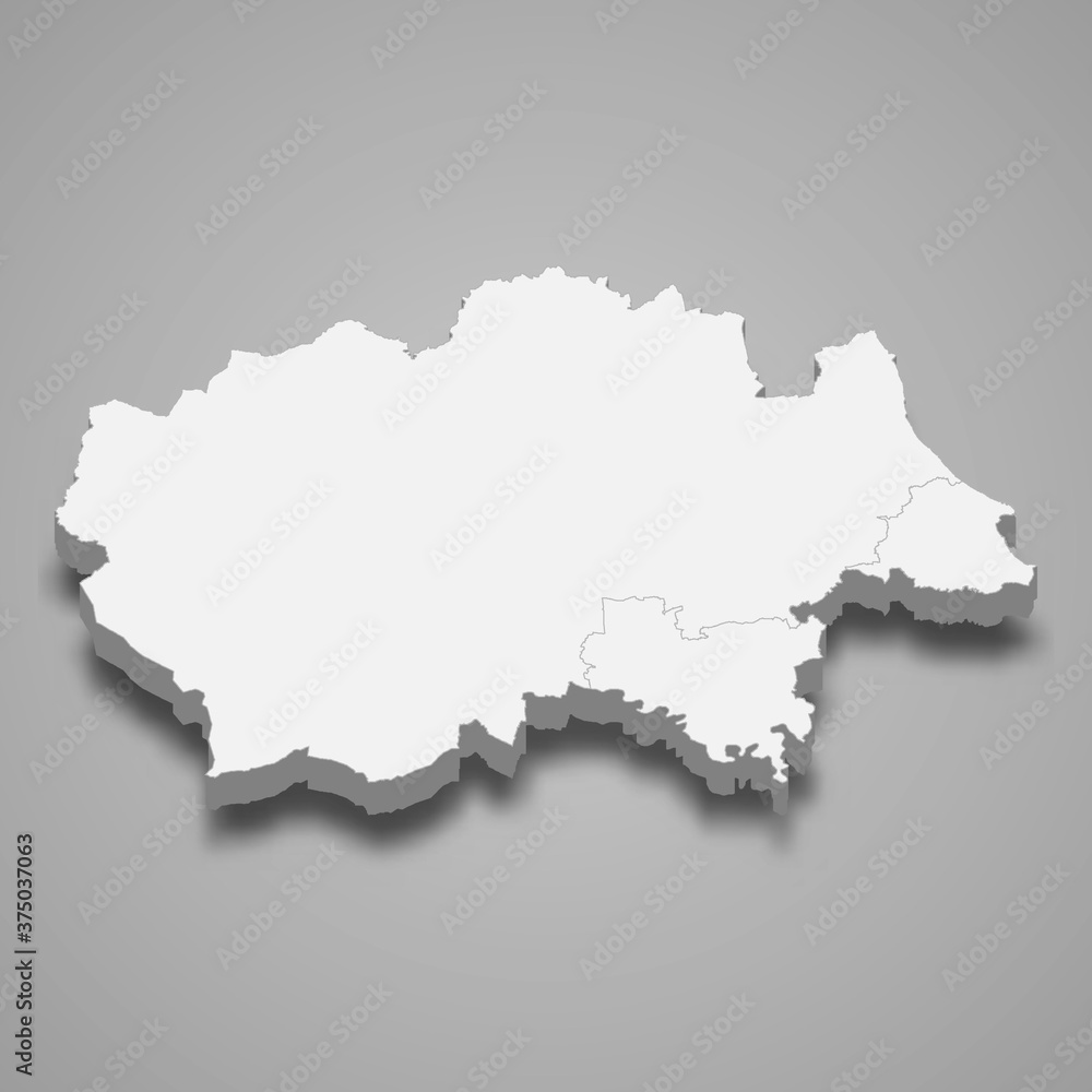 3d map of Durham is a ceremonial county of England 3d map of Durham is a ceremonial county of England
