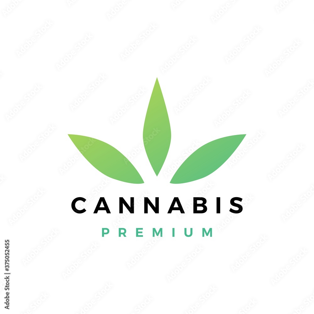 cannabis logo vector icon illustration cannabis logo vector icon illustration