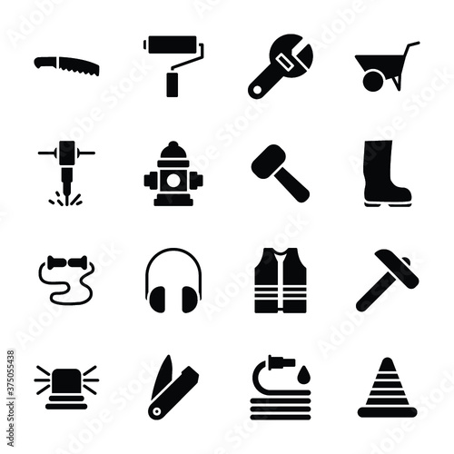 Personal Protective Equipment Icons Pack 