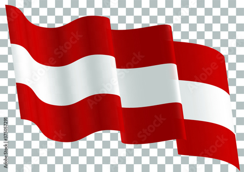 Austria waving flag. Vector illustration. Free Download Austria waving flag. Vector illustration. - GFXLoad