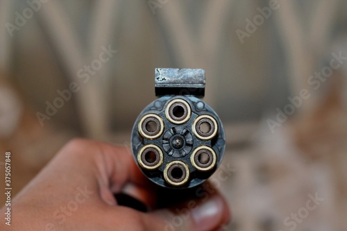 Wallpaper Mural hand holding a gun Torontodigital.ca