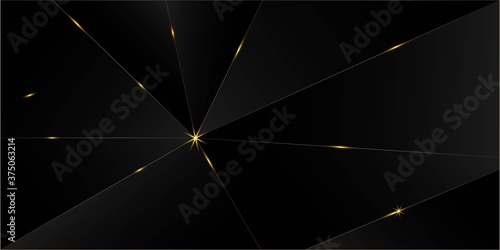Black Luxury Gold Background. Royal Rich VIP Business Design Golden 