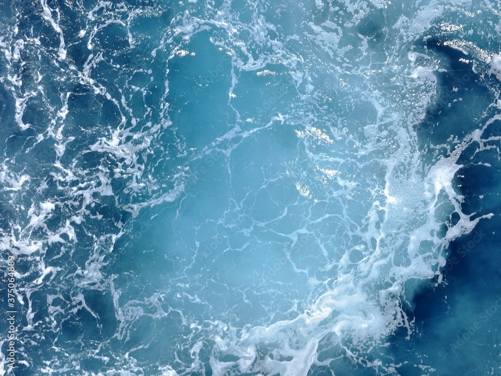 Fototapeta premium blue water background