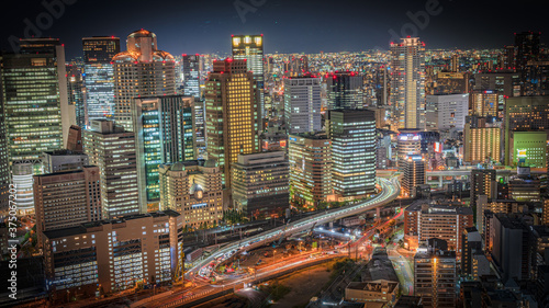 大阪 梅田 夜景