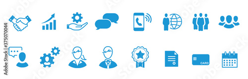 business loyalty icons vector sign