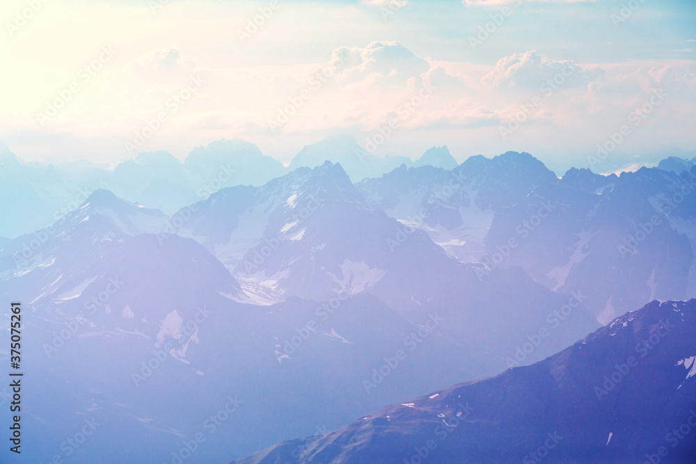 Mountains in Svaneti