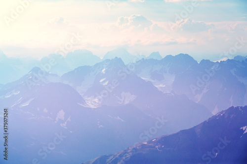 Mountains in Svaneti