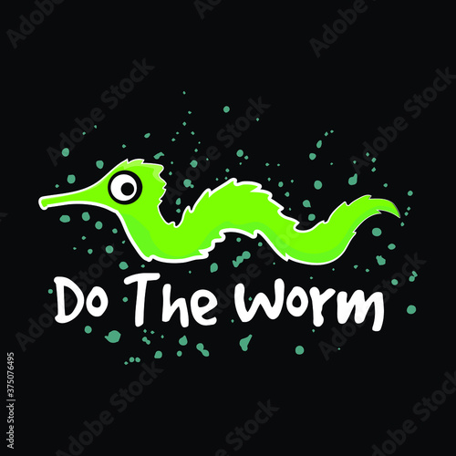 Do The Worm. Magic Wiggly Twisty Fuzzy Worm