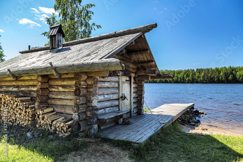 фотографія Finnish sauna on the river