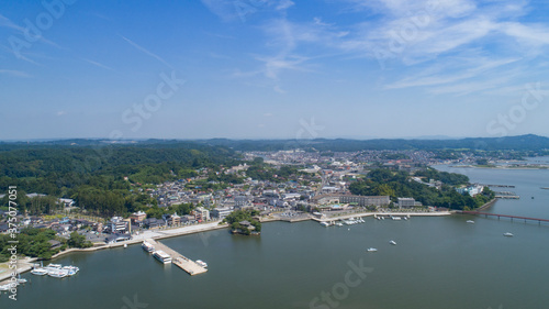 《宮城県》日本三景・松島 松島湾空撮