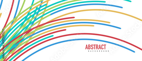   bstract moving colorful lines vector backgrounds for cover  placard  poster  banner or flyer