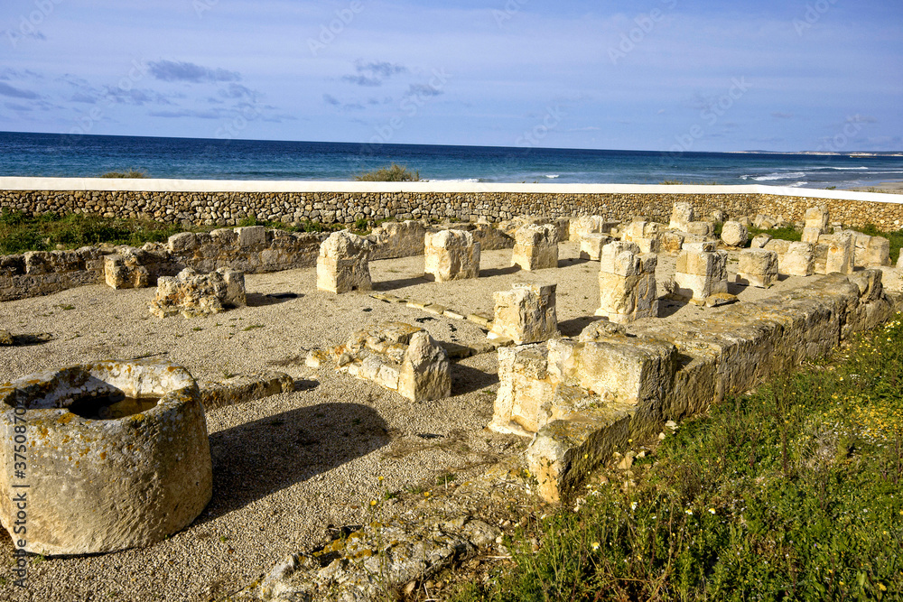Basílica paleocristiana de Son Bou (s.V). Alaior. Menorca. Islas Baleares.España.