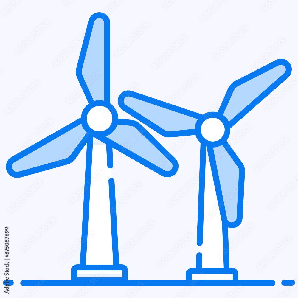 Vector of alternative energy, wind energy in trendy editable style
Vector of alternative energy, wind energy in trendy editable style