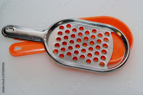 Wallpaper Mural kitchen utensils on a red background Torontodigital.ca