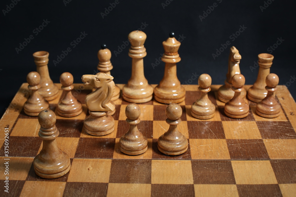 Chess on board Chess on board