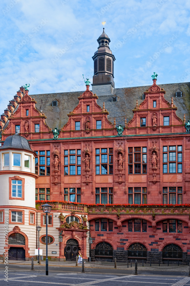 Fototapeta premium Altstadt von Frankfurt Am Main, Hessen, Deutschland