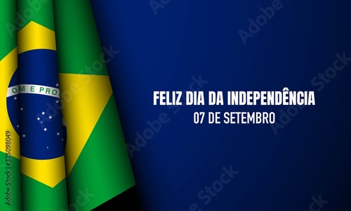 Brazil Independence Day Background.