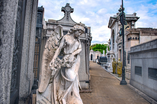 Grabmal im Recoleta-Friedhof in Buenos Aires, Argentinien