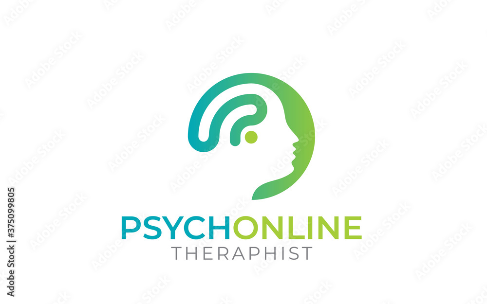Illustration vector graphic of therapy logo design Illustration vector graphic of therapy logo design