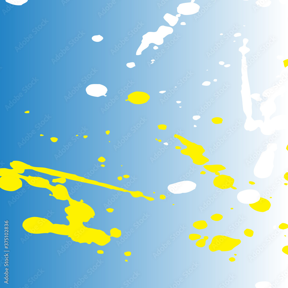 colorful splashes on white background colorful splashes on white background