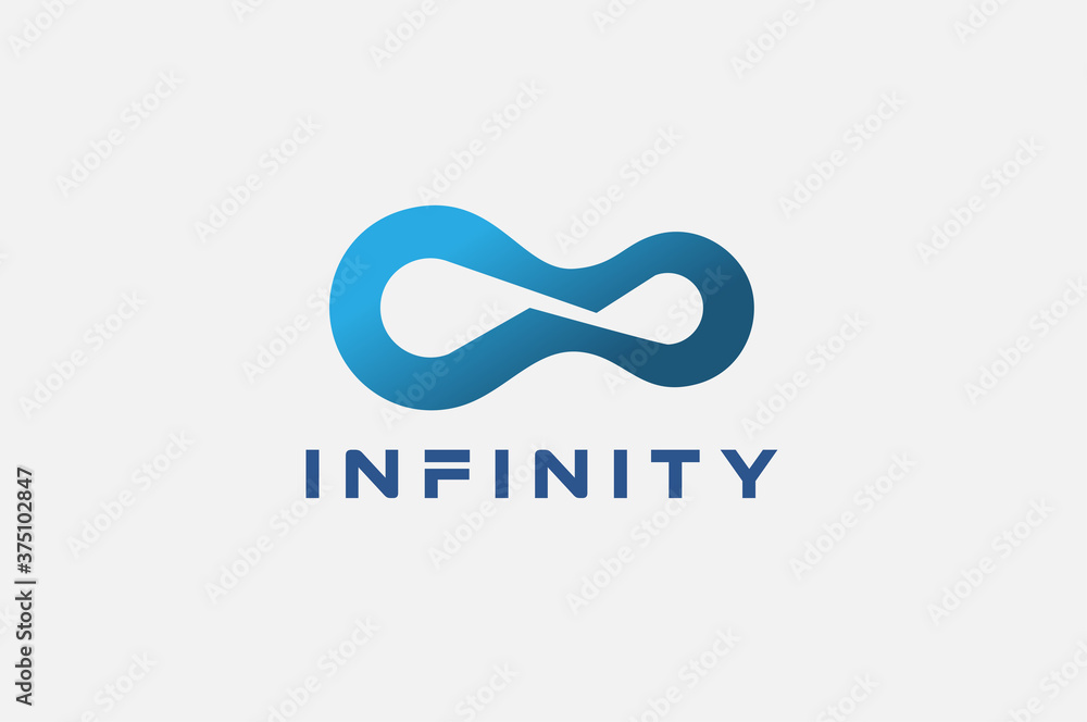 Infinity Logo, Usable for Business and Technology Logos, vector illustration Infinity Logo, Usable for Business and Technology Logos, vector illustration