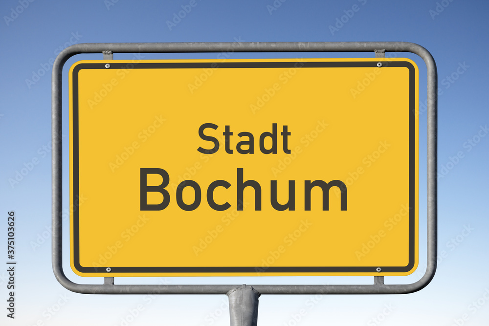 Ortstafel Stadt Bochum (Symbolbild) Ortstafel Stadt Bochum (Symbolbild)