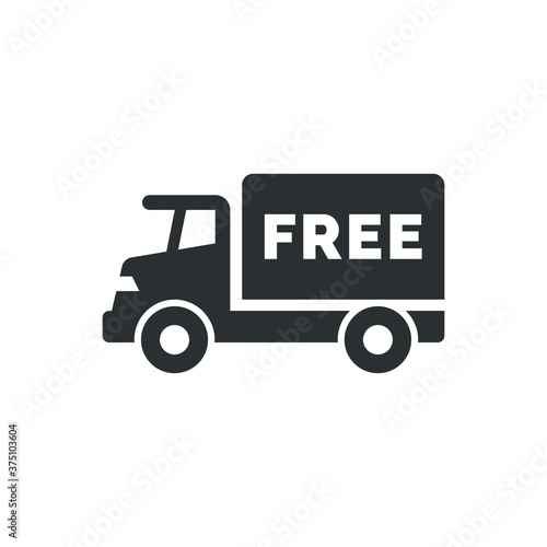 Free delivery icon